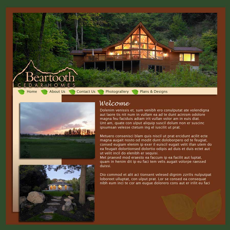 Websites from Click Here Designs